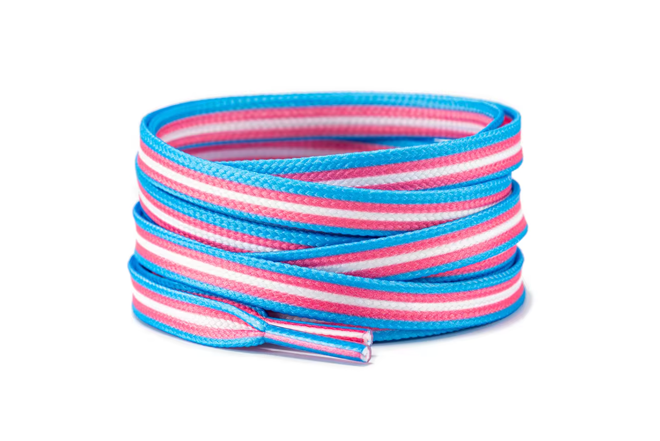 LGBTQIA+ Flag Shoelaces