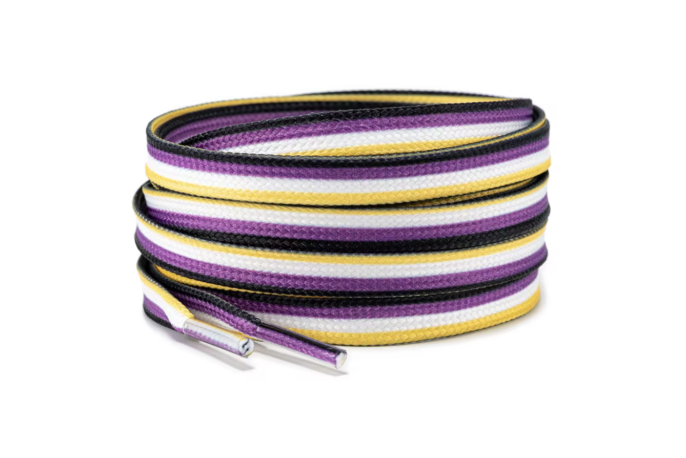 LGBTQIA+ Flag Shoelaces