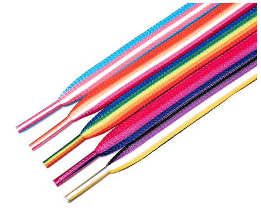 LGBTQIA+ Flag Shoelaces