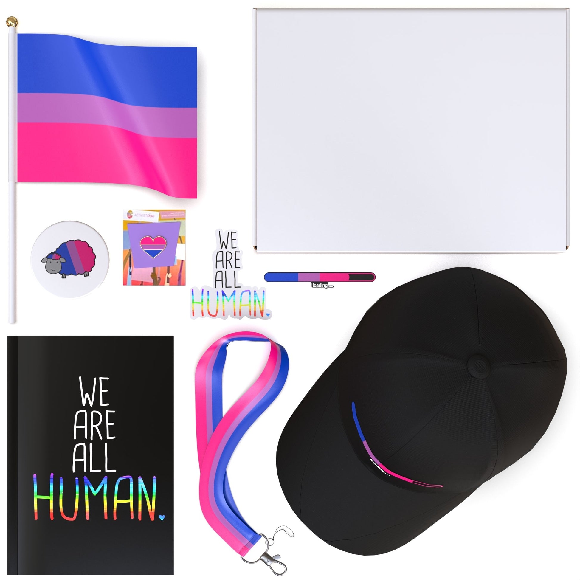 Bisexual Pride Gift Box | Bi Coming Out Gift | LGBTQIA+ Gift - ActivistChic