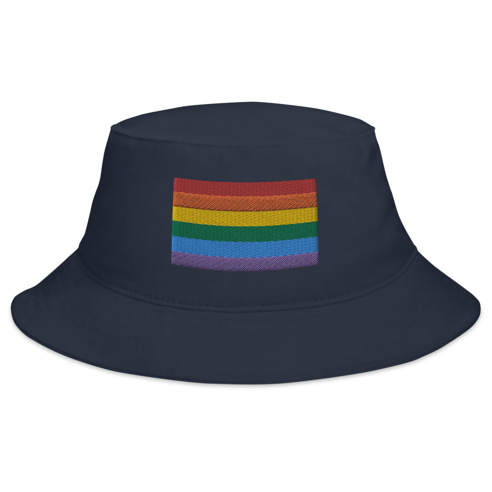 Rainbow Pride LGBTQ Flag Bucket Hat