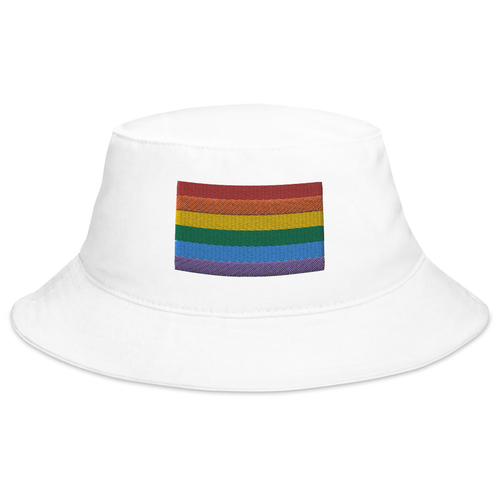 Rainbow Pride LGBTQ Flag Bucket Hat