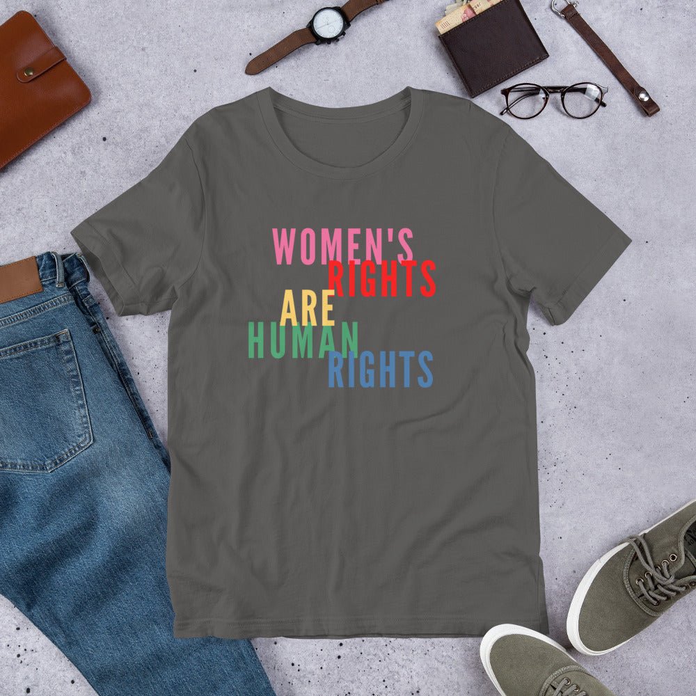 Feminist Women's Rights Are Human Rights Women Empowerment Unisex t-shirt - ActivistChic