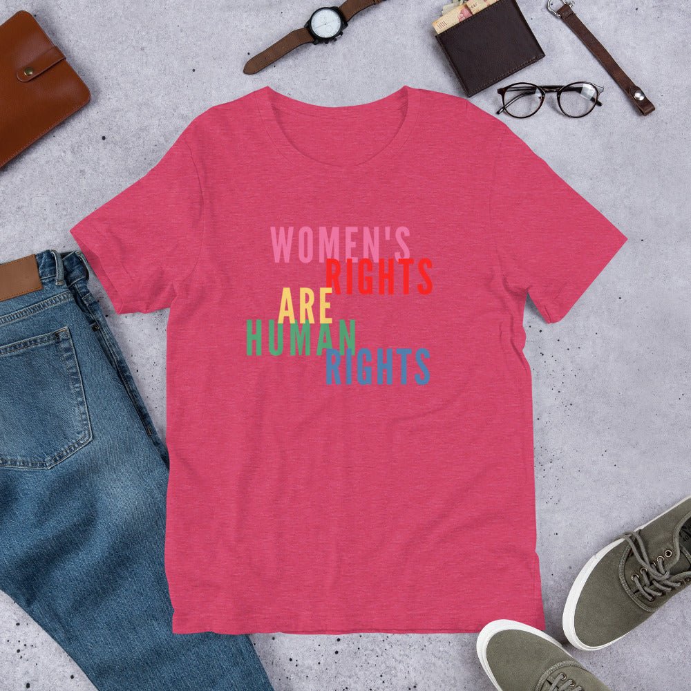 Feminist Women's Rights Are Human Rights Women Empowerment Unisex t-shirt - ActivistChic