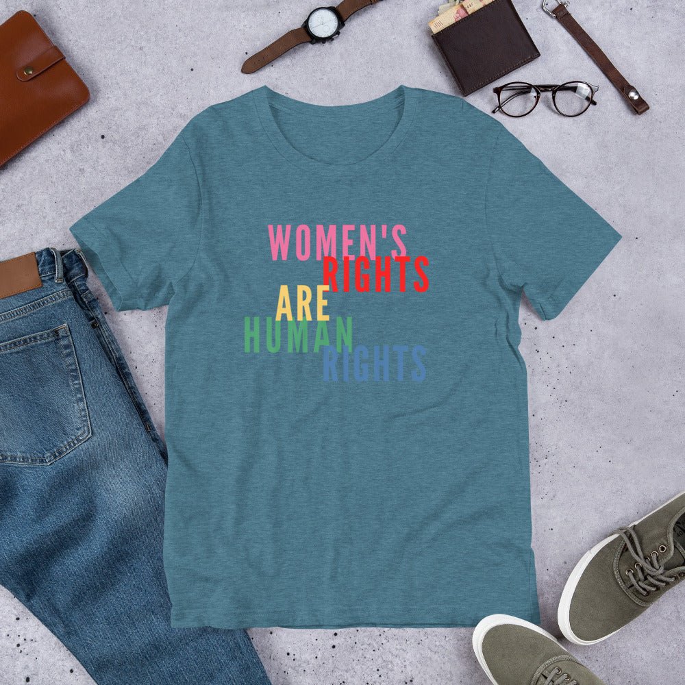 Feminist Women's Rights Are Human Rights Women Empowerment Unisex t-shirt - ActivistChic