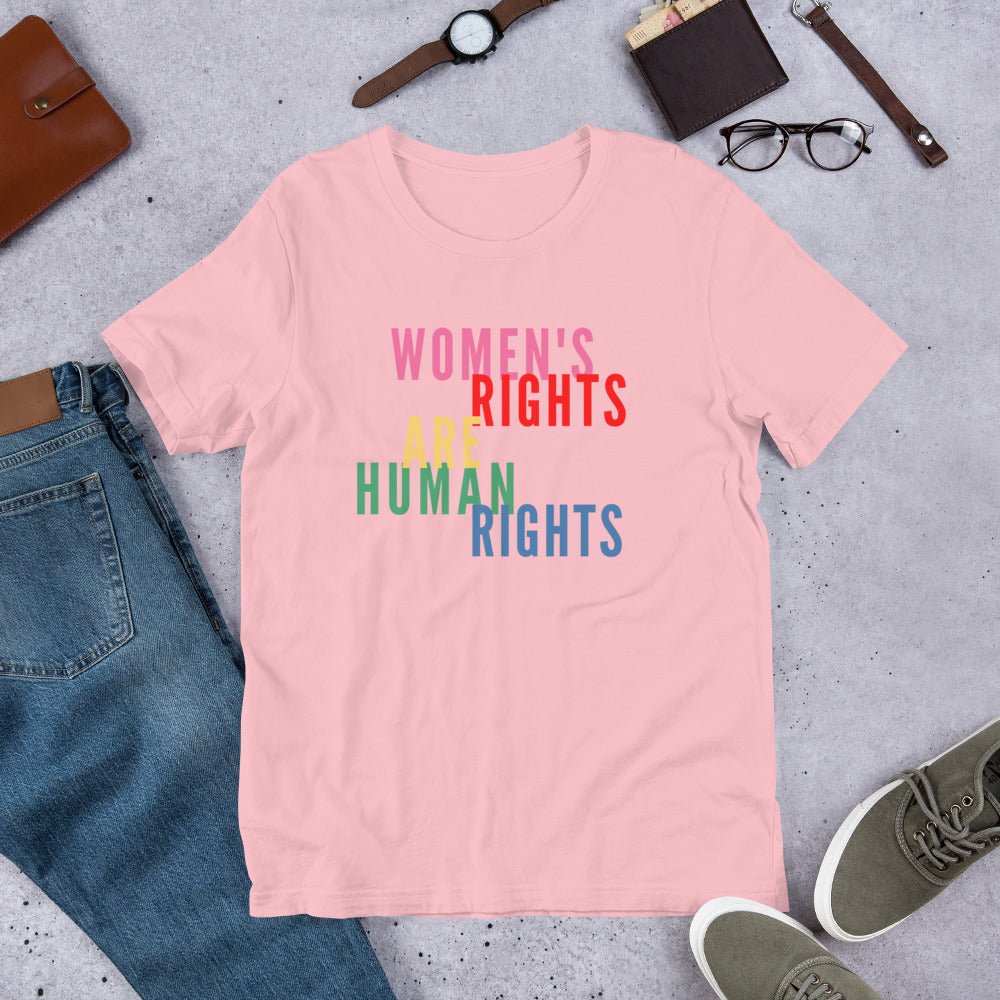 Feminist Women's Rights Are Human Rights Women Empowerment Unisex t-shirt - ActivistChic