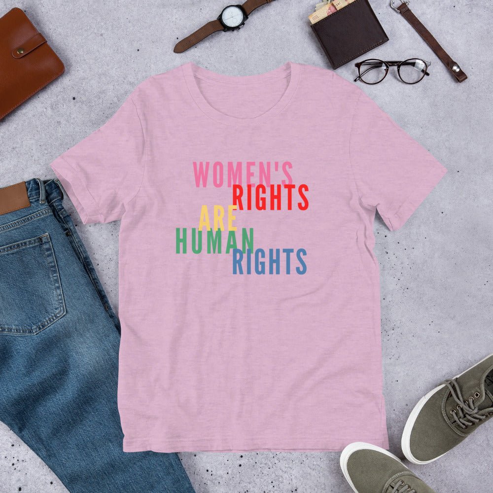 Feminist Women's Rights Are Human Rights Women Empowerment Unisex t-shirt - ActivistChic