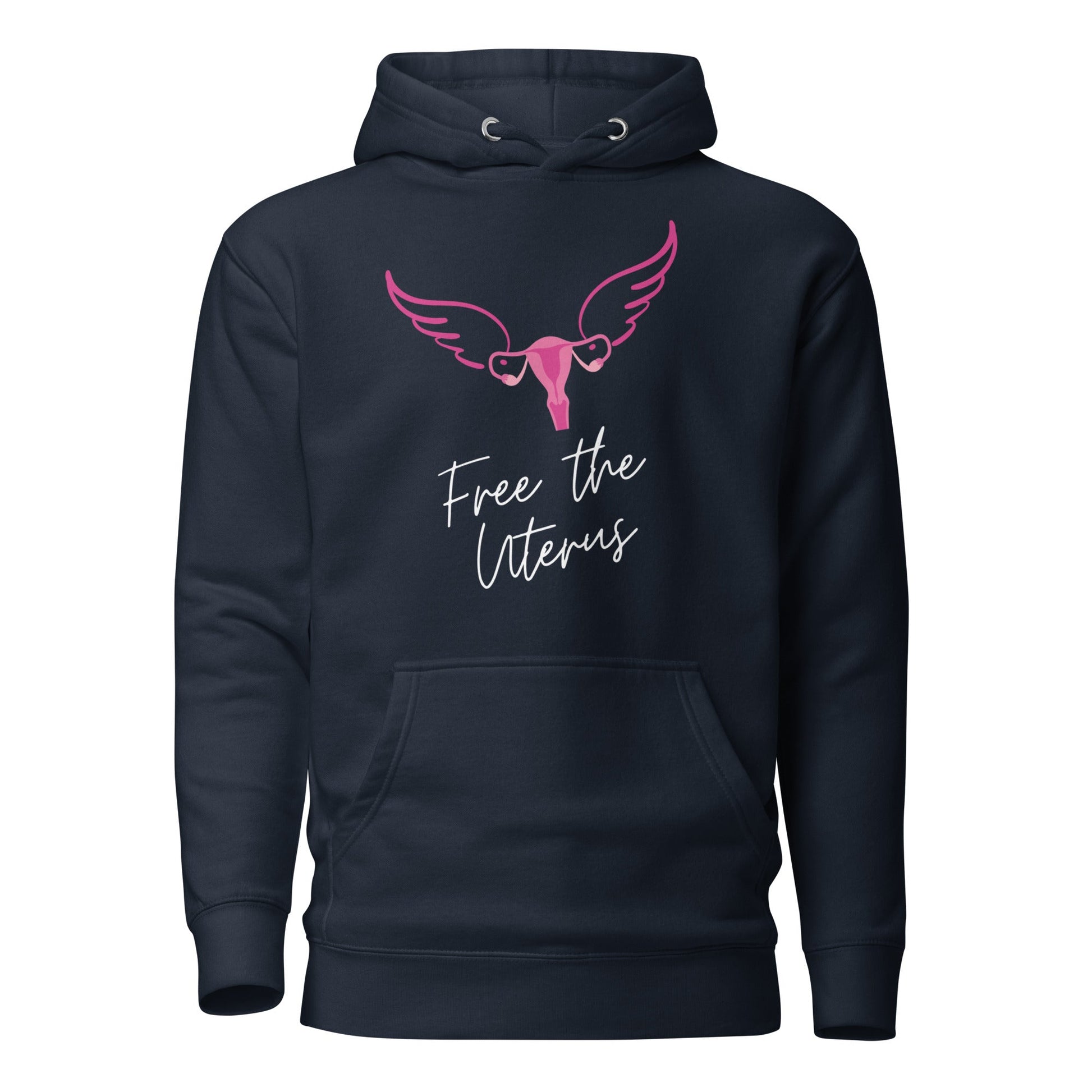 Free The Uterus Subtle Feminist Unisex Hoodie - ActivistChic