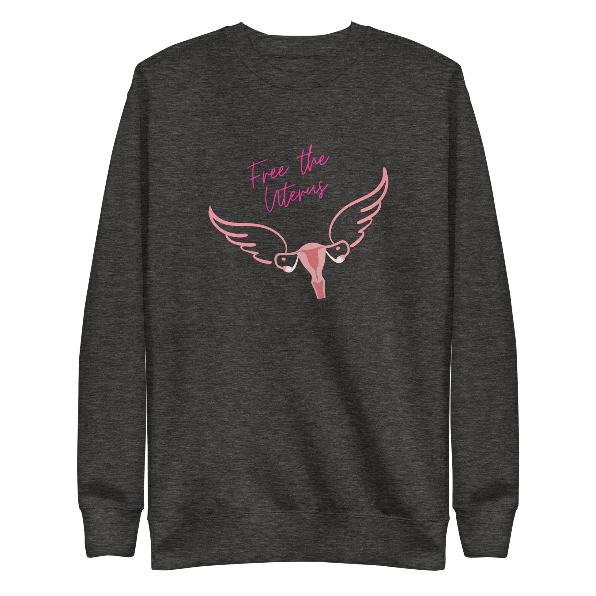 Free The Uterus Subtle Feminist Unisex Premium Sweatshirt - ActivistChic