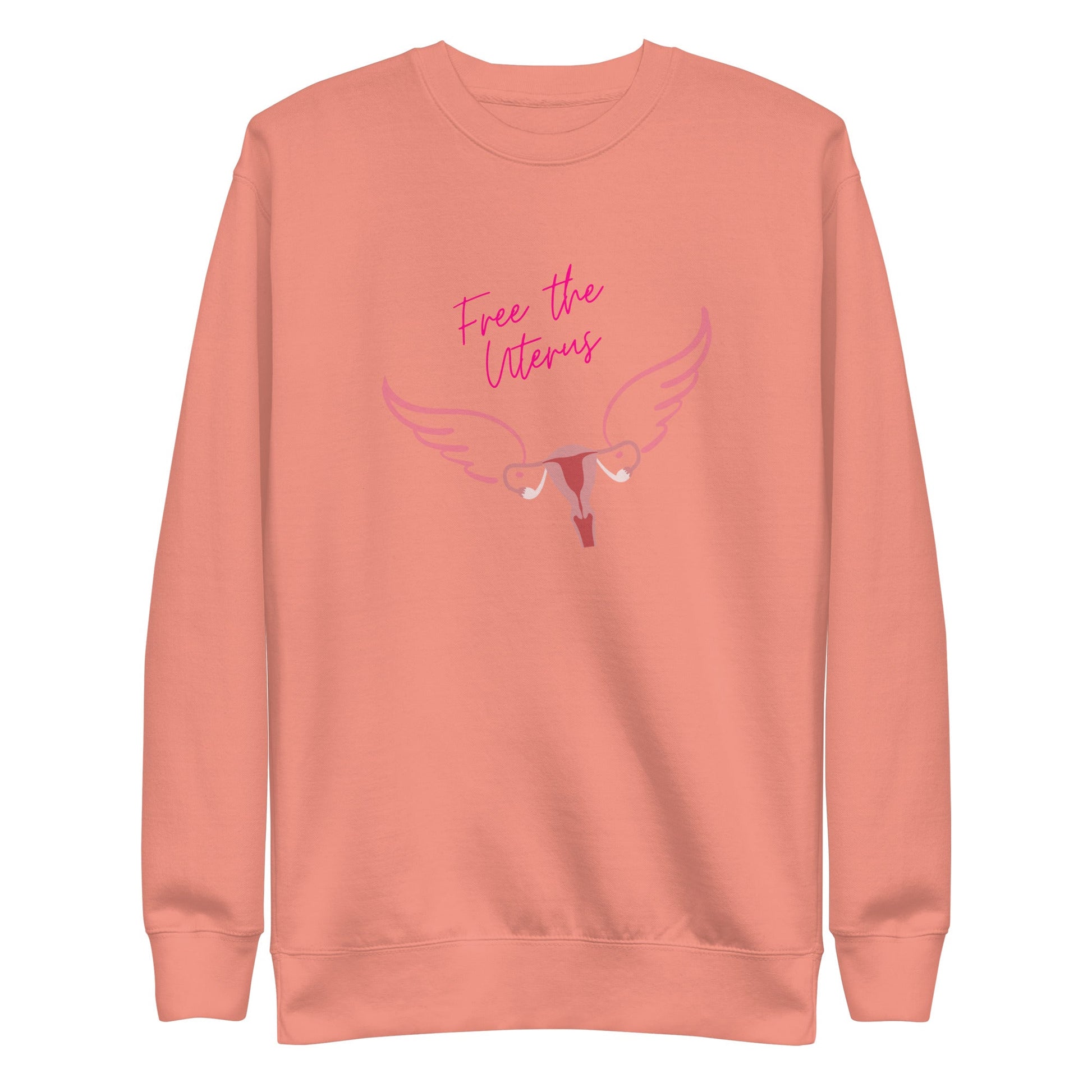 Free The Uterus Subtle Feminist Unisex Premium Sweatshirt - ActivistChic