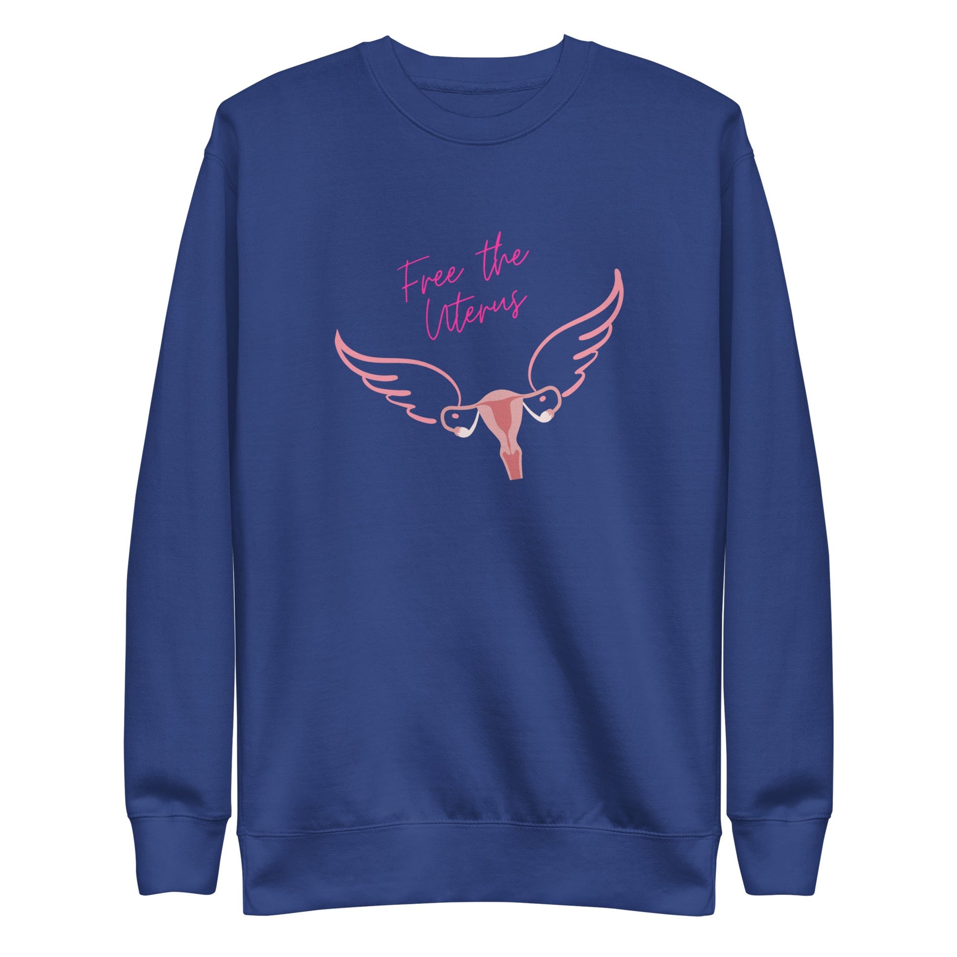 Free The Uterus Subtle Feminist Unisex Premium Sweatshirt - ActivistChic
