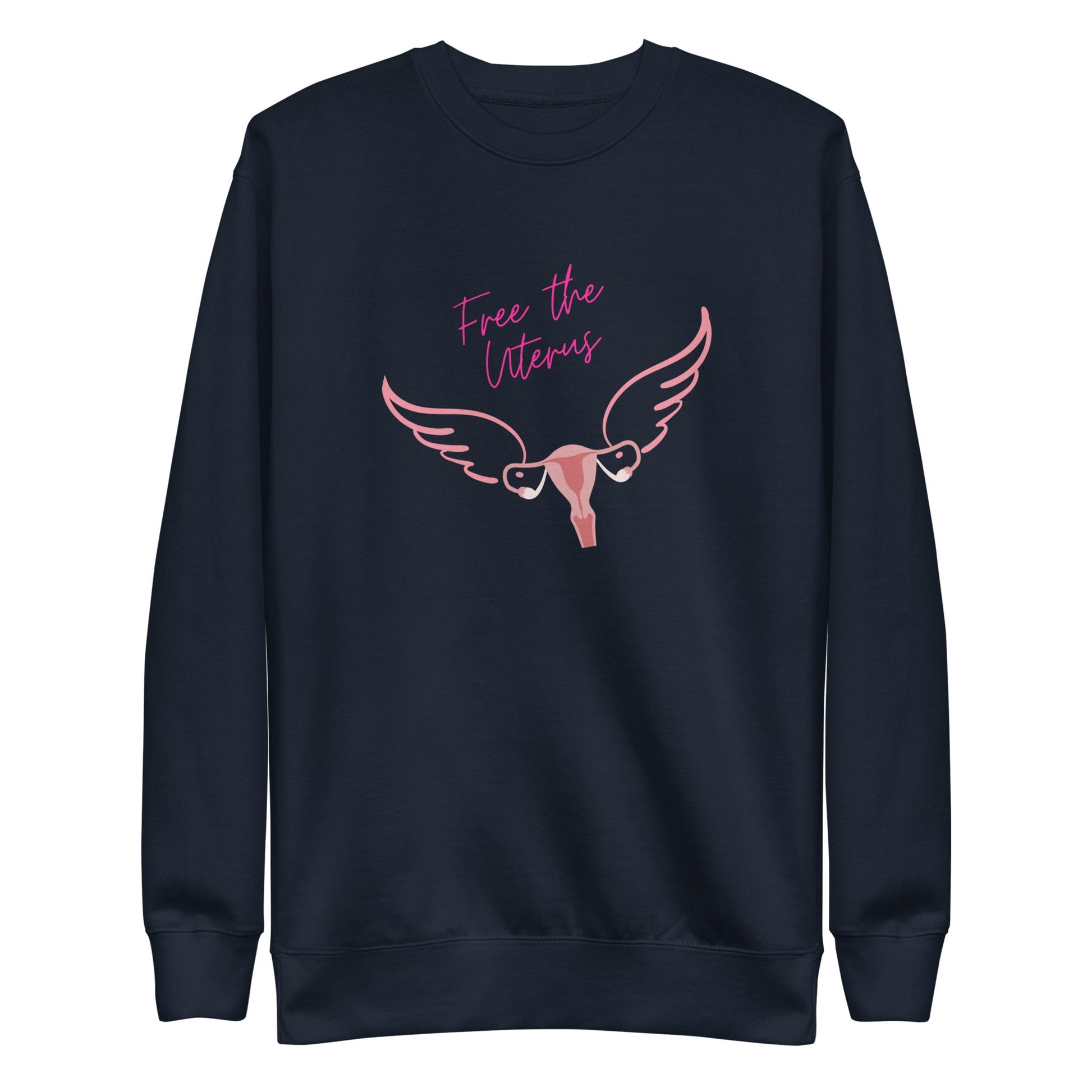 Free The Uterus Subtle Feminist Unisex Premium Sweatshirt - ActivistChic