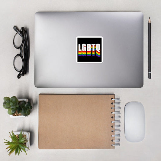 LGBTQ Rainbow Gift Bubble-free stickers - ActivistChic