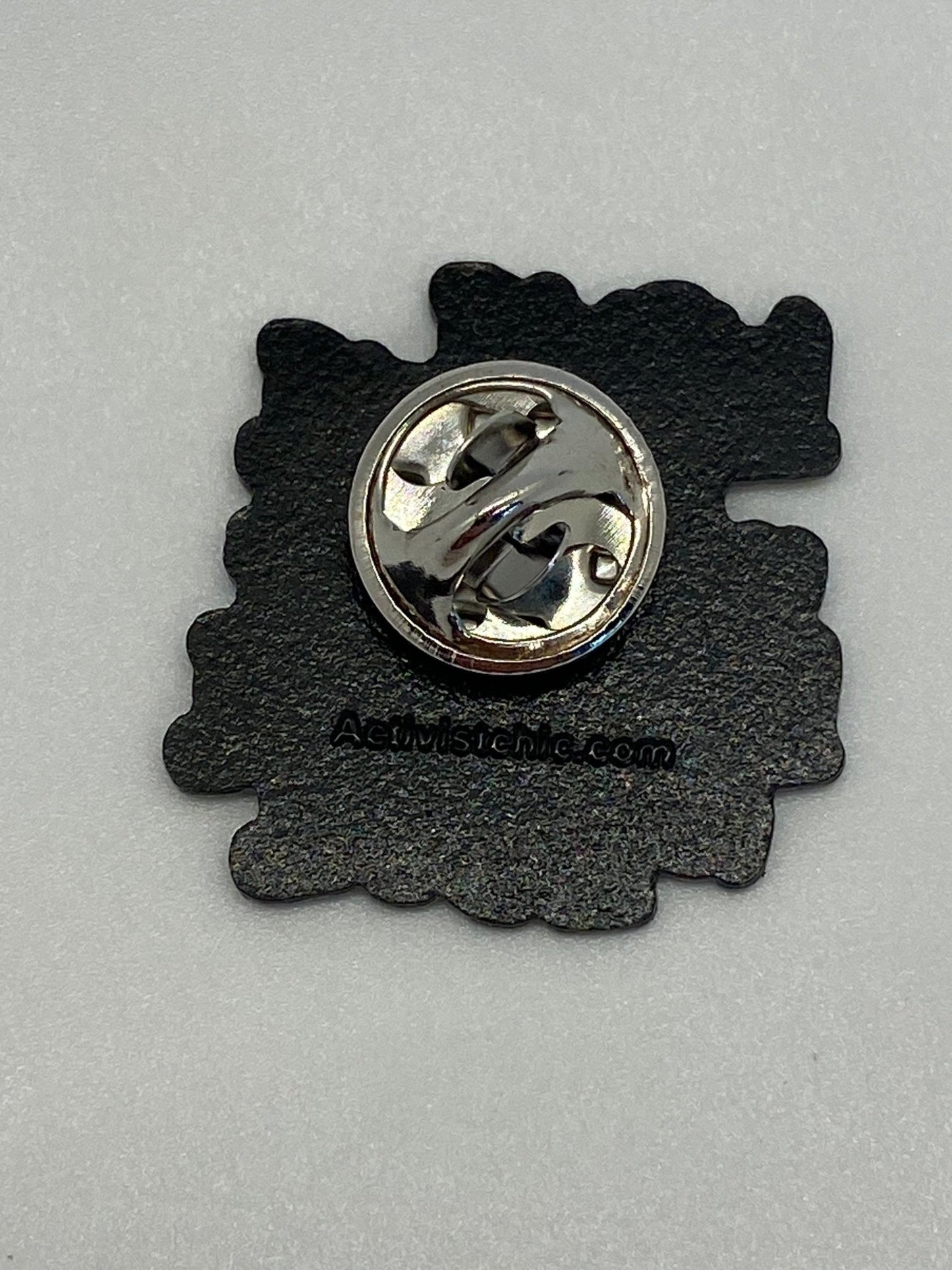 Love is Love is Love Rainbow Enamel Pin | LGBTQ+ Pride Pin Label Brooch - ActivistChic