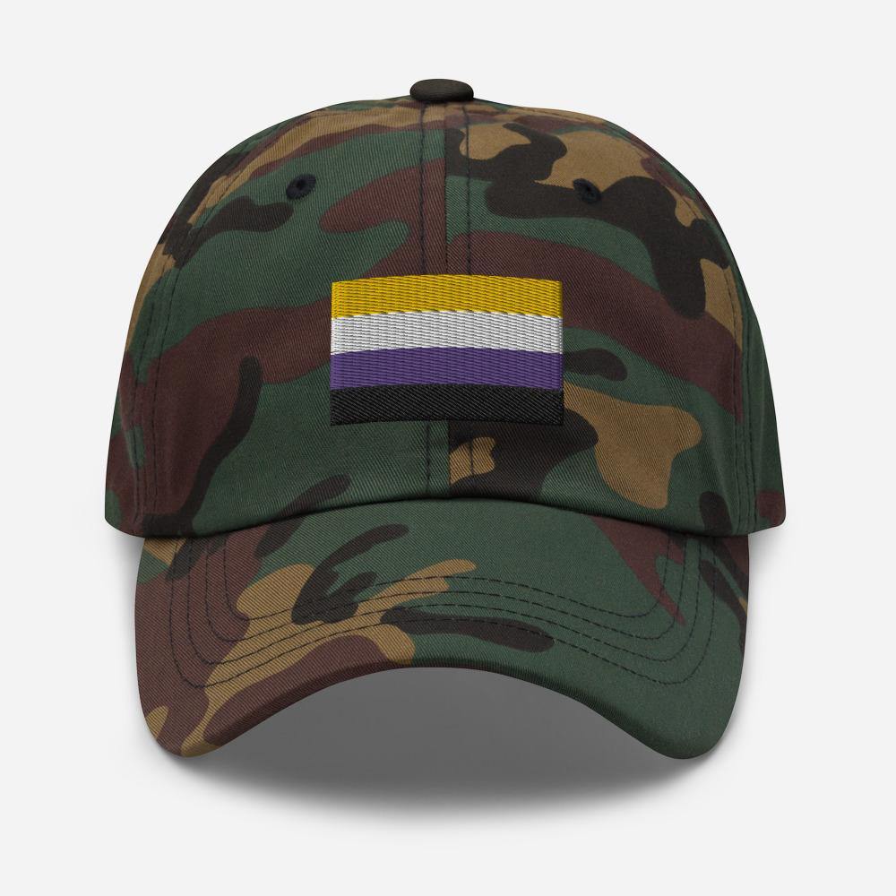 Non Binary Flag Pride Gift Hat - ActivistChic