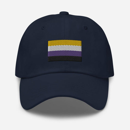 Non Binary Flag Pride Gift Hat - ActivistChic