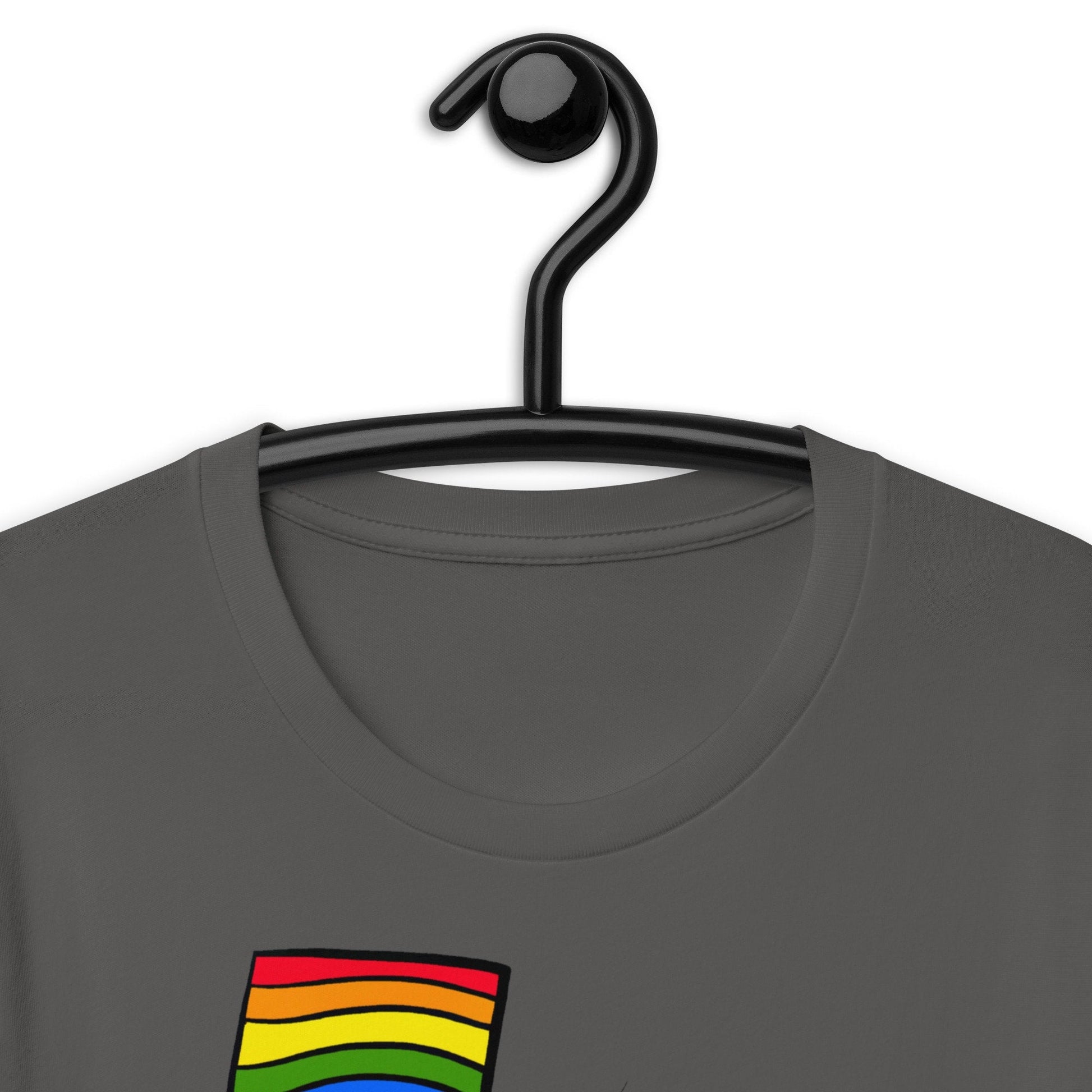 Pride Rat NYC LGBTQ Rainbow Flag City Pet Animal Cute Rats Unisex t-shirt - ActivistChic