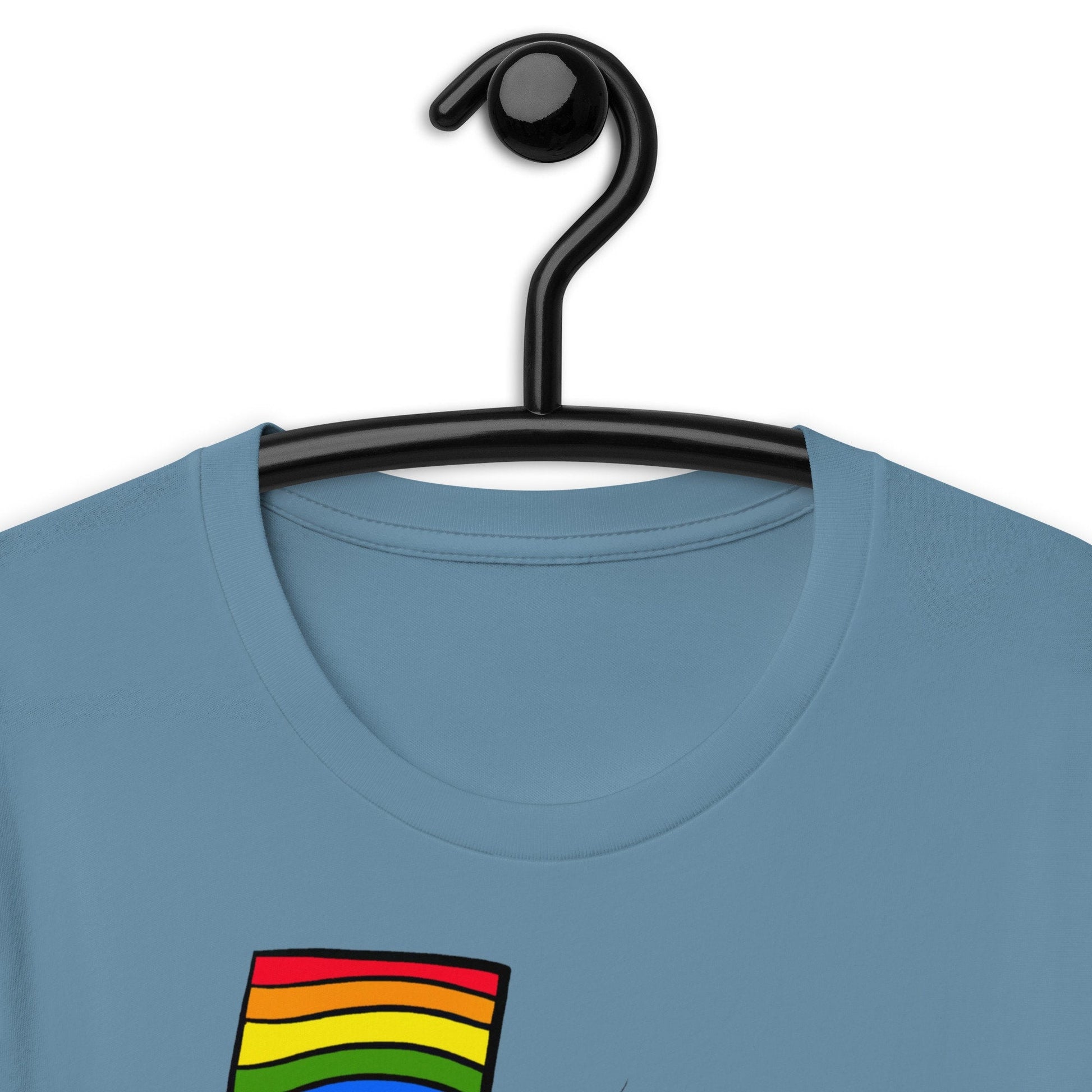 Pride Rat NYC LGBTQ Rainbow Flag City Pet Animal Cute Rats Unisex t-shirt - ActivistChic
