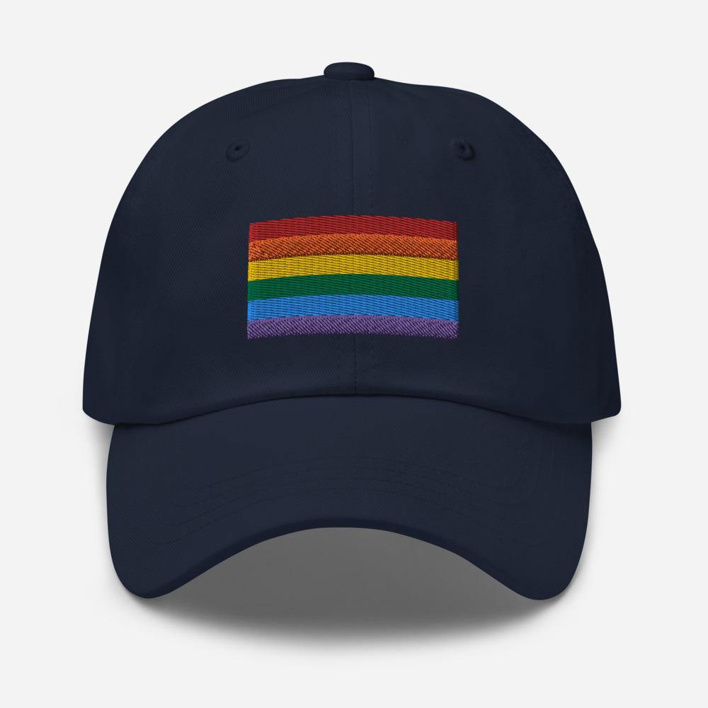 Rainbow LGBT Flag Pride LGBTQIA Hat - ActivistChic