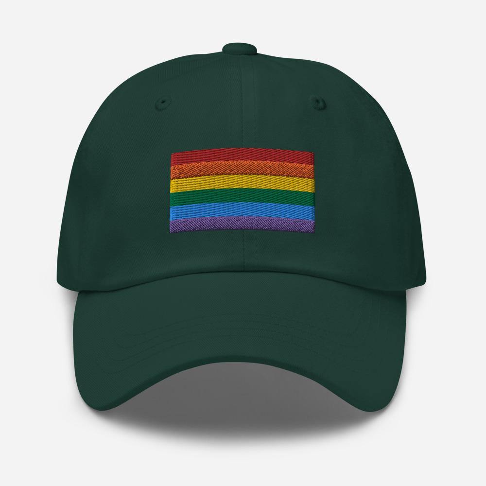 Rainbow LGBT Flag Pride LGBTQIA Hat - ActivistChic