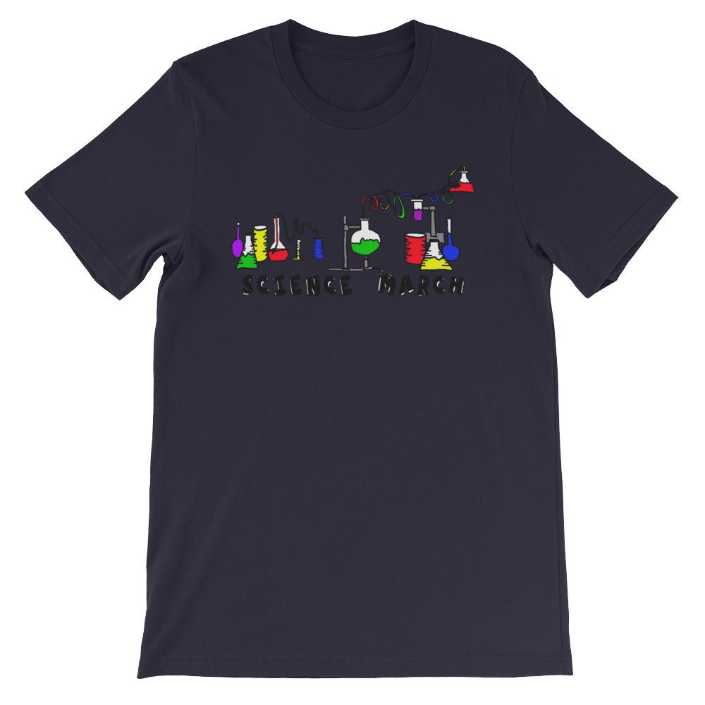 Science March Science Lab Climate Change Science Matters Science Teacher Student Gift Short-Sleeve Unisex T-Shirt - ActivistChic