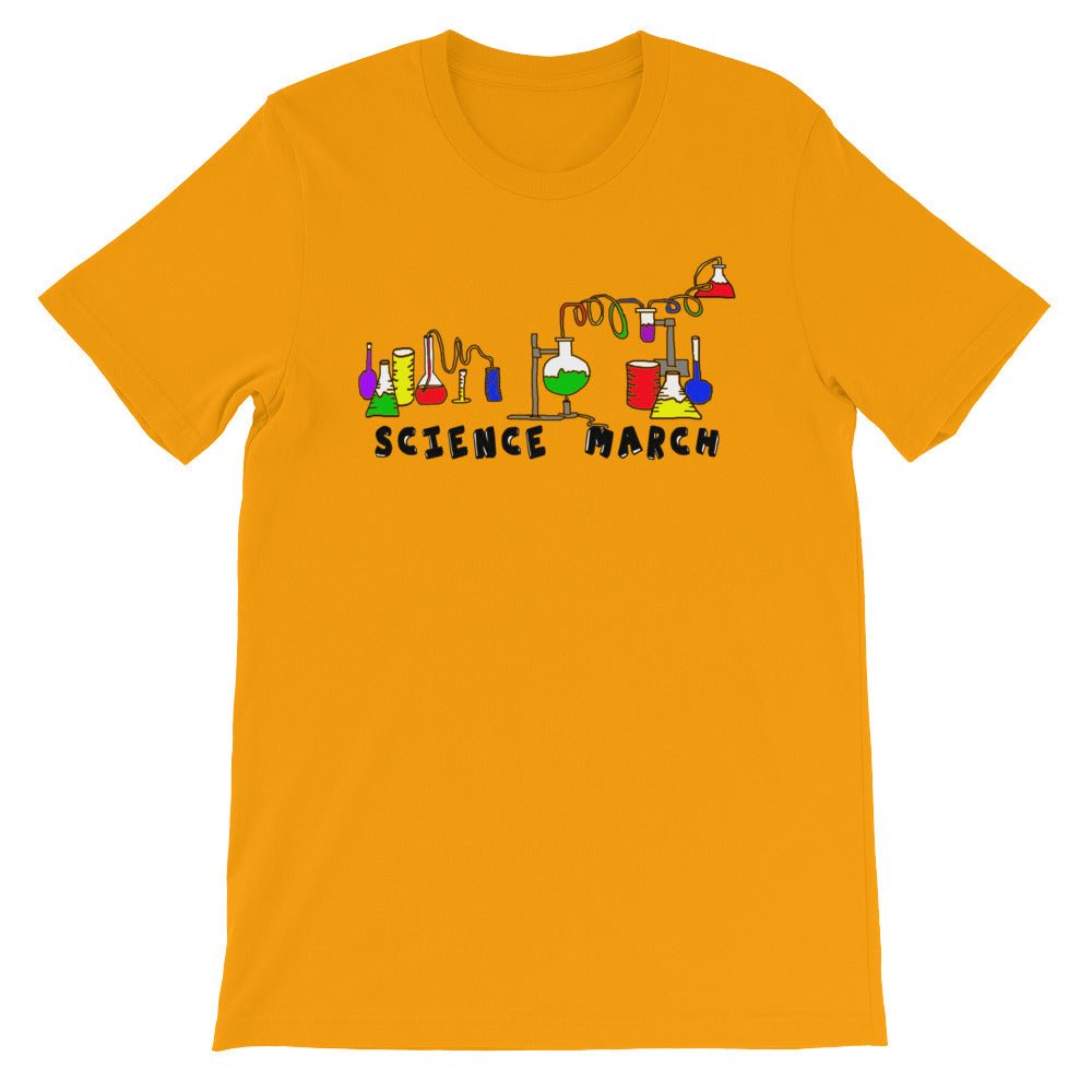 Science March Science Lab Climate Change Science Matters Science Teacher Student Gift Short-Sleeve Unisex T-Shirt - ActivistChic