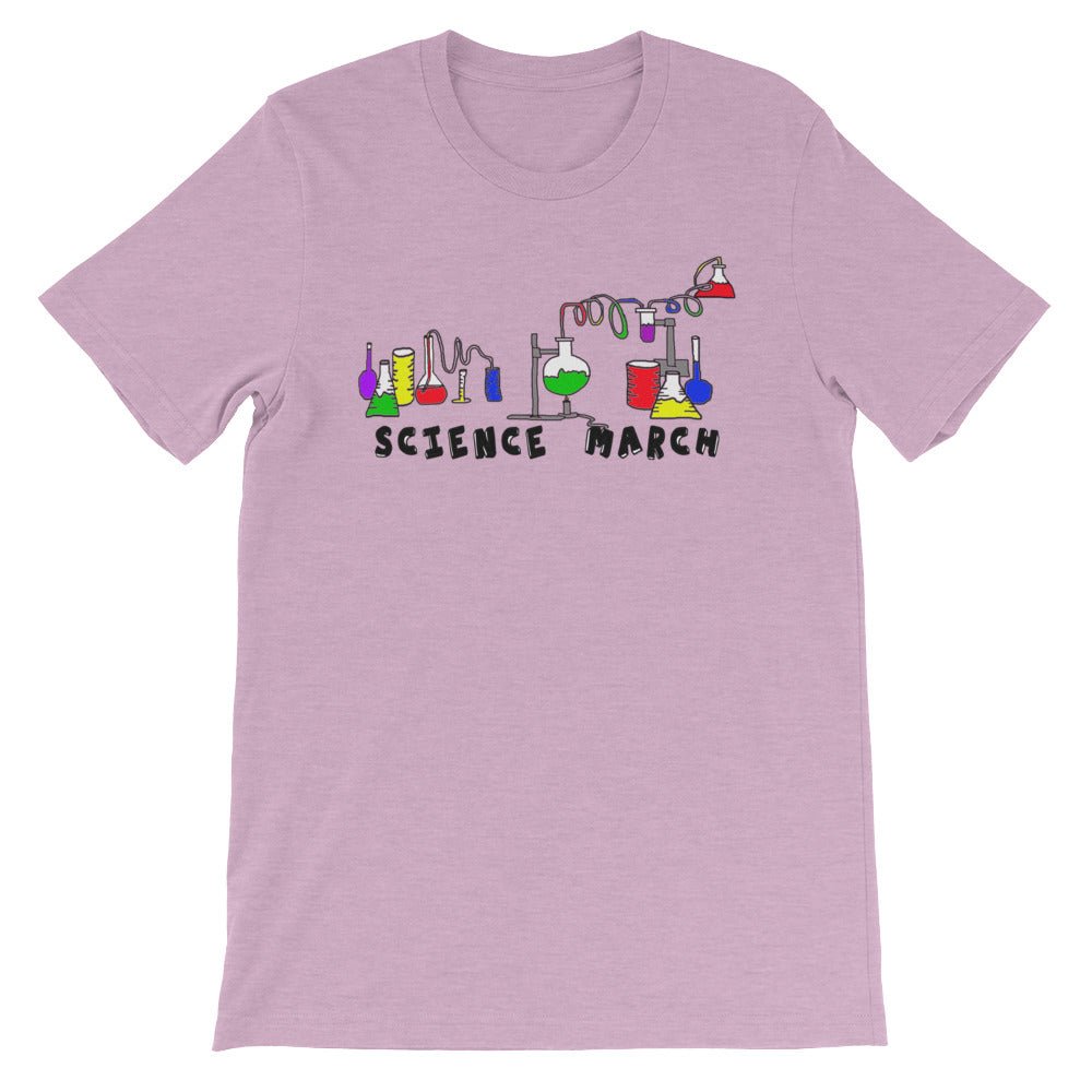 Science March Science Lab Climate Change Science Matters Science Teacher Student Gift Short-Sleeve Unisex T-Shirt - ActivistChic