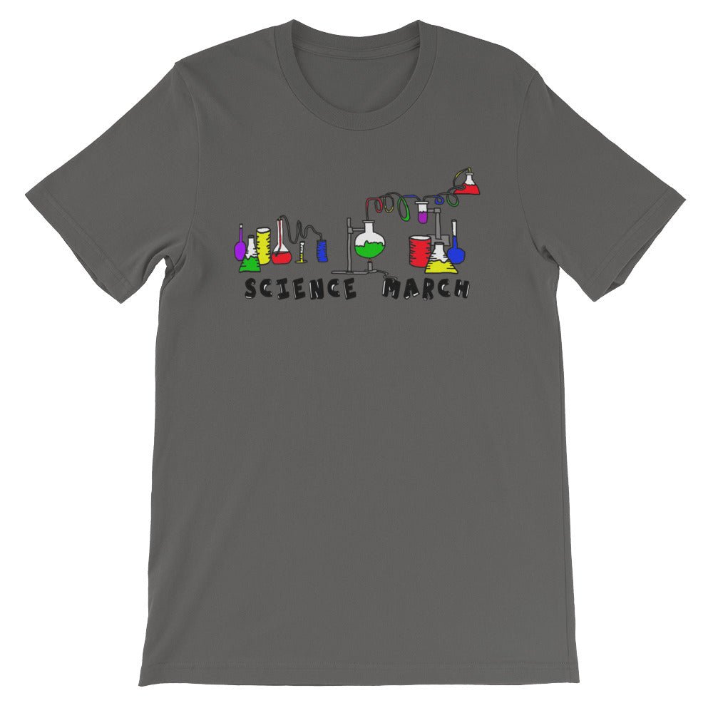Science March Science Lab Climate Change Science Matters Science Teacher Student Gift Short-Sleeve Unisex T-Shirt - ActivistChic