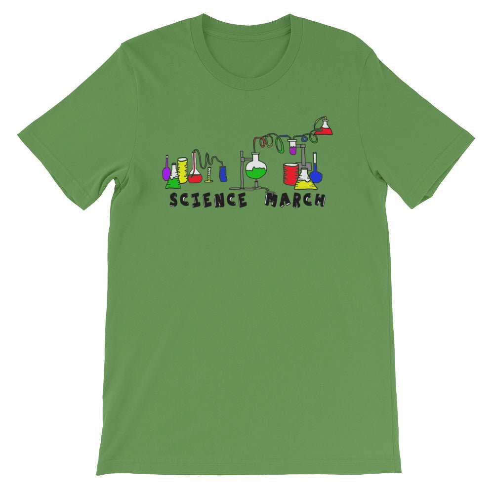 Science March Science Lab Climate Change Science Matters Science Teacher Student Gift Short-Sleeve Unisex T-Shirt - ActivistChic