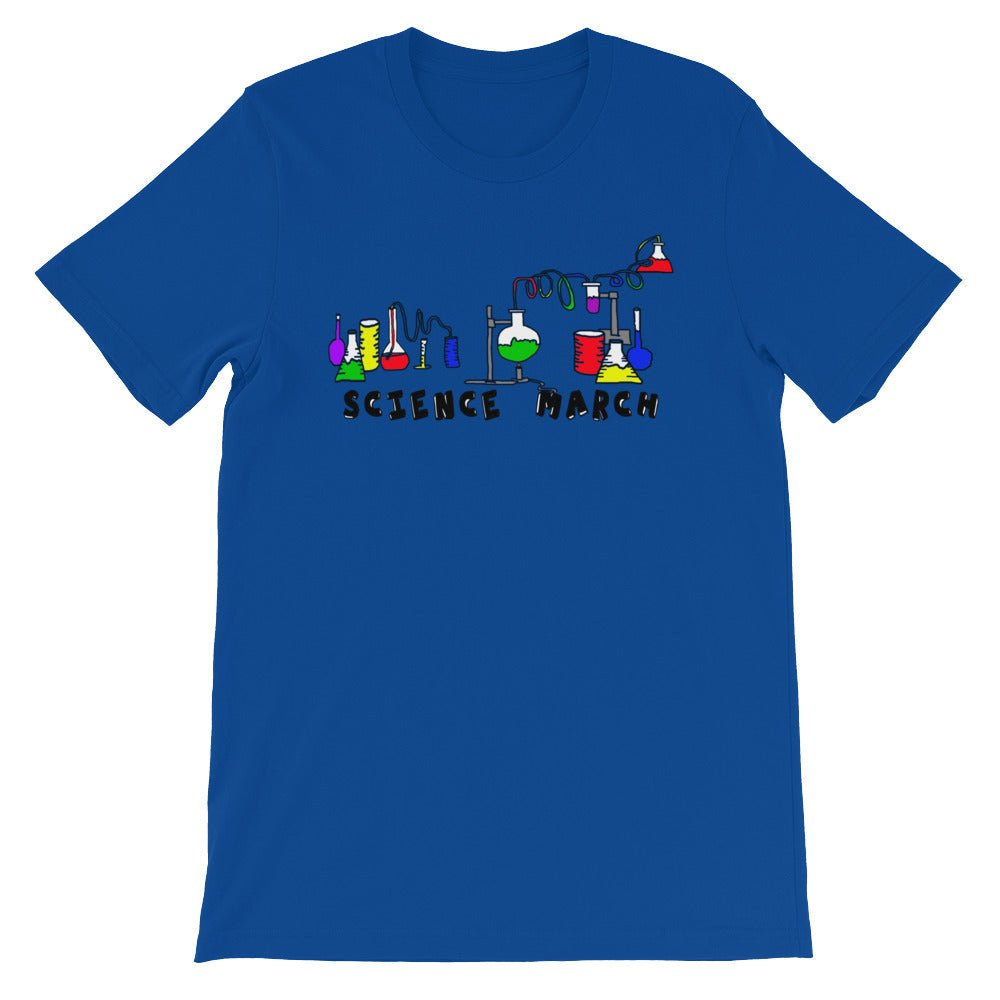 Science March Science Lab Climate Change Science Matters Science Teacher Student Gift Short-Sleeve Unisex T-Shirt - ActivistChic