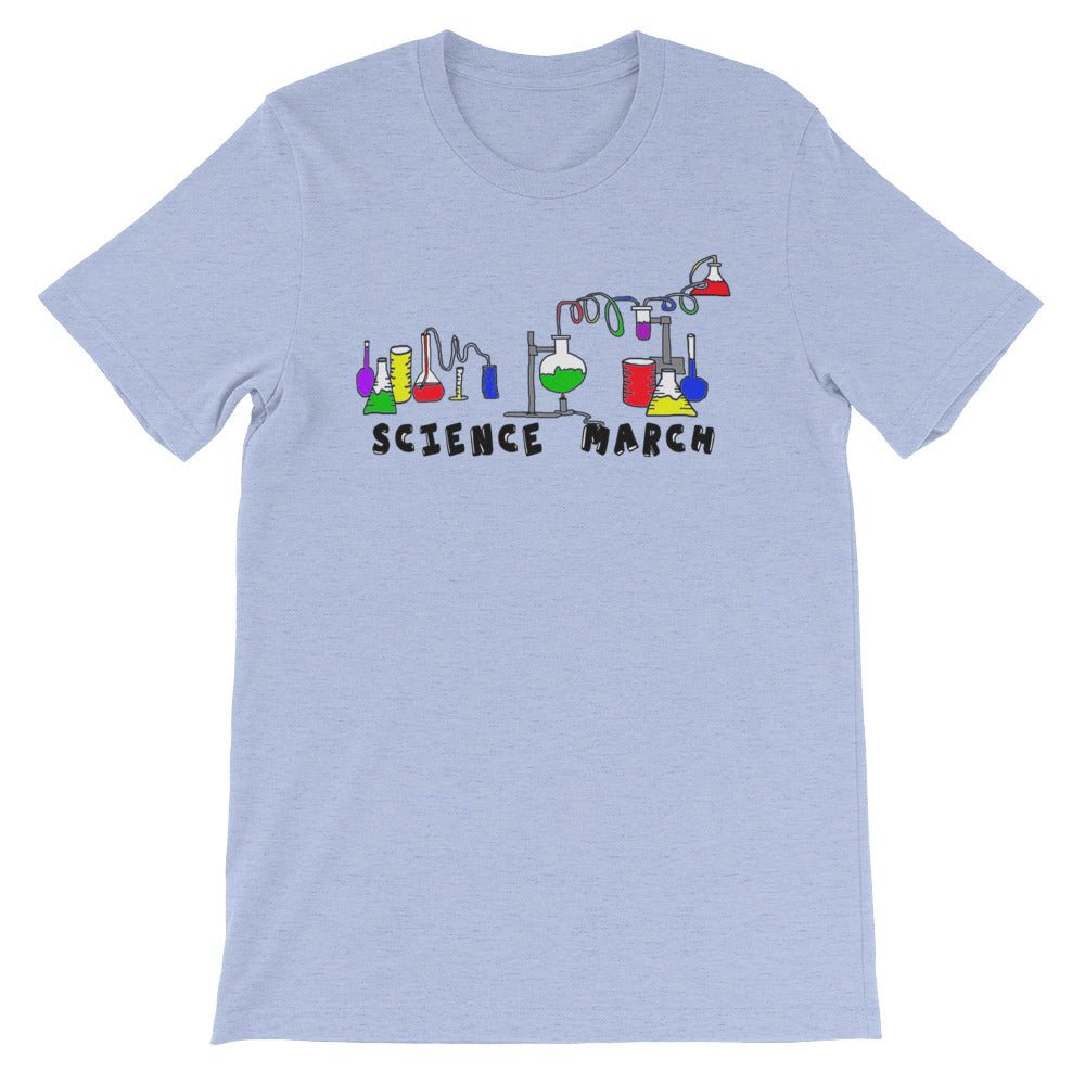 Science March Science Lab Climate Change Science Matters Science Teacher Student Gift Short-Sleeve Unisex T-Shirt - ActivistChic