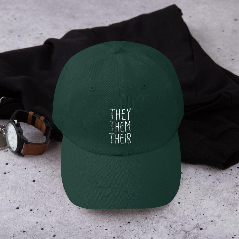 They Them Their Pronouns Transgender Trans Gift FTM MTF Hat - ActivistChic