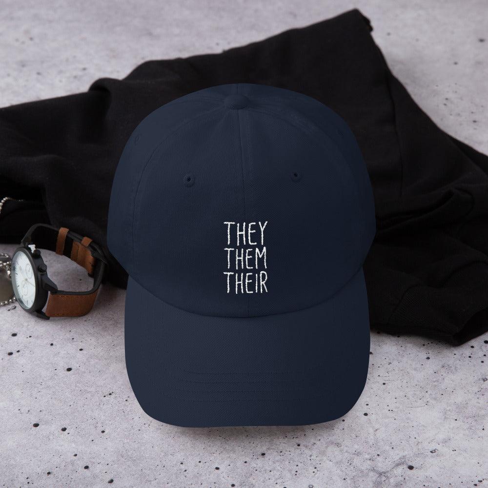 They Them Their Pronouns Transgender Trans Gift FTM MTF Hat - ActivistChic
