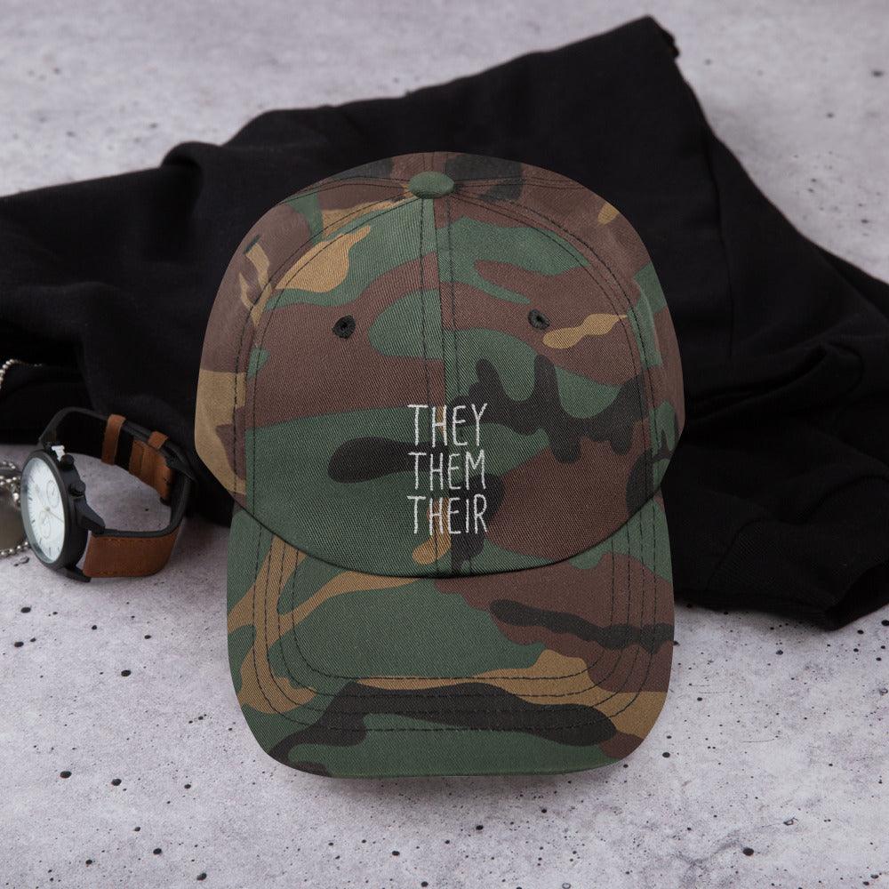 They Them Their Pronouns Transgender Trans Gift FTM MTF Hat - ActivistChic