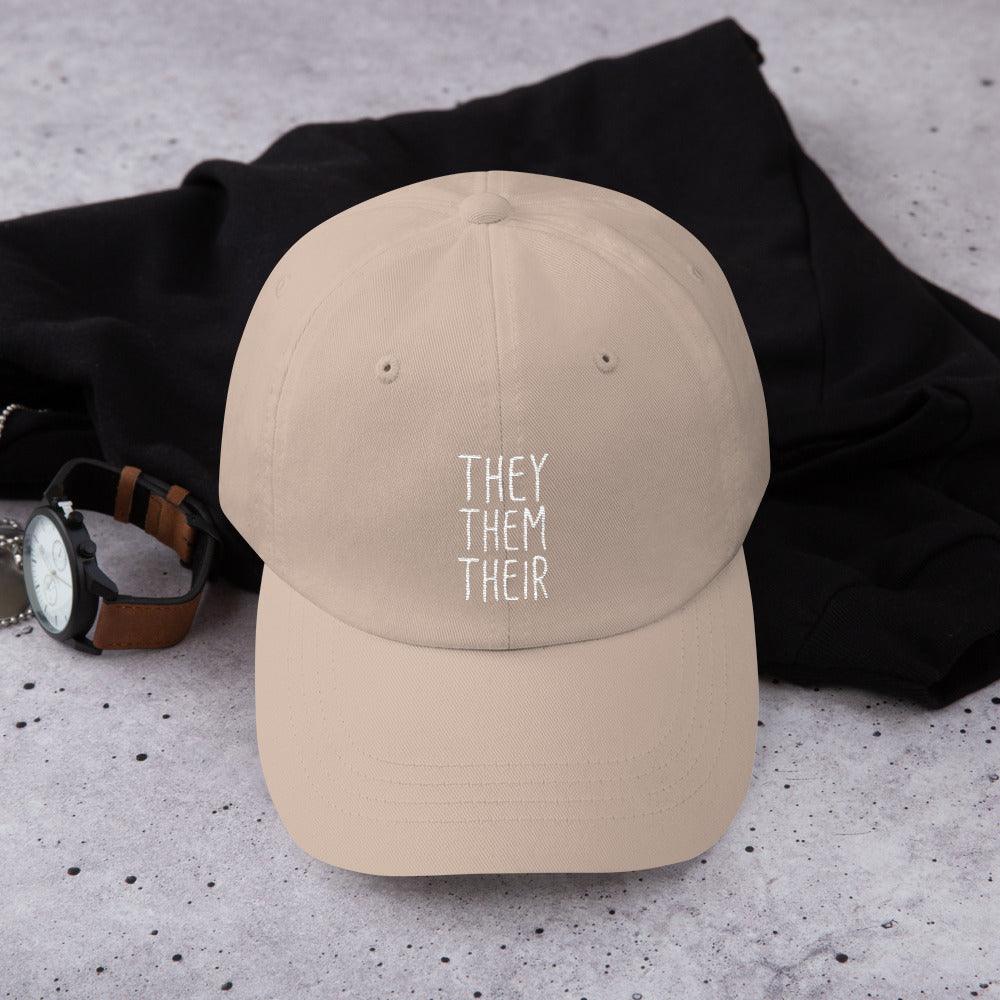 They Them Their Pronouns Transgender Trans Gift FTM MTF Hat - ActivistChic