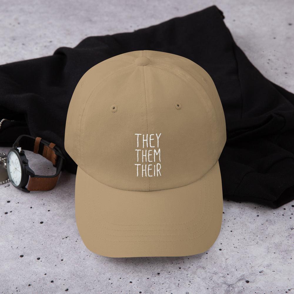 They Them Their Pronouns Transgender Trans Gift FTM MTF Hat - ActivistChic