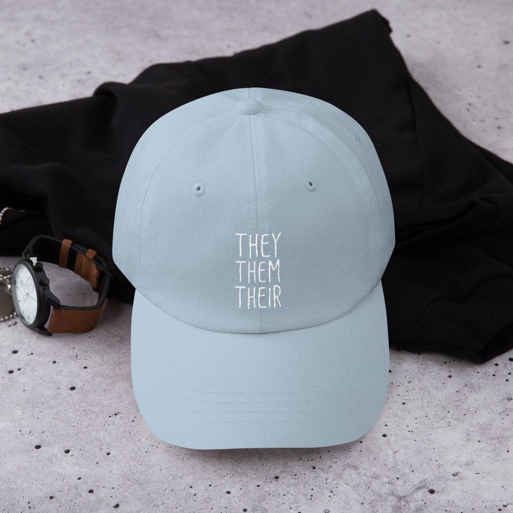 They Them Their Pronouns Transgender Trans Gift FTM MTF Hat - ActivistChic