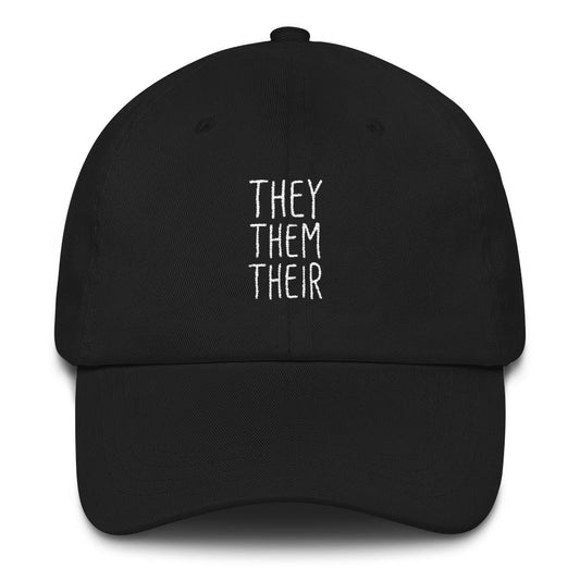 They Them Their Pronouns Transgender Trans Gift Hat - ActivistChic