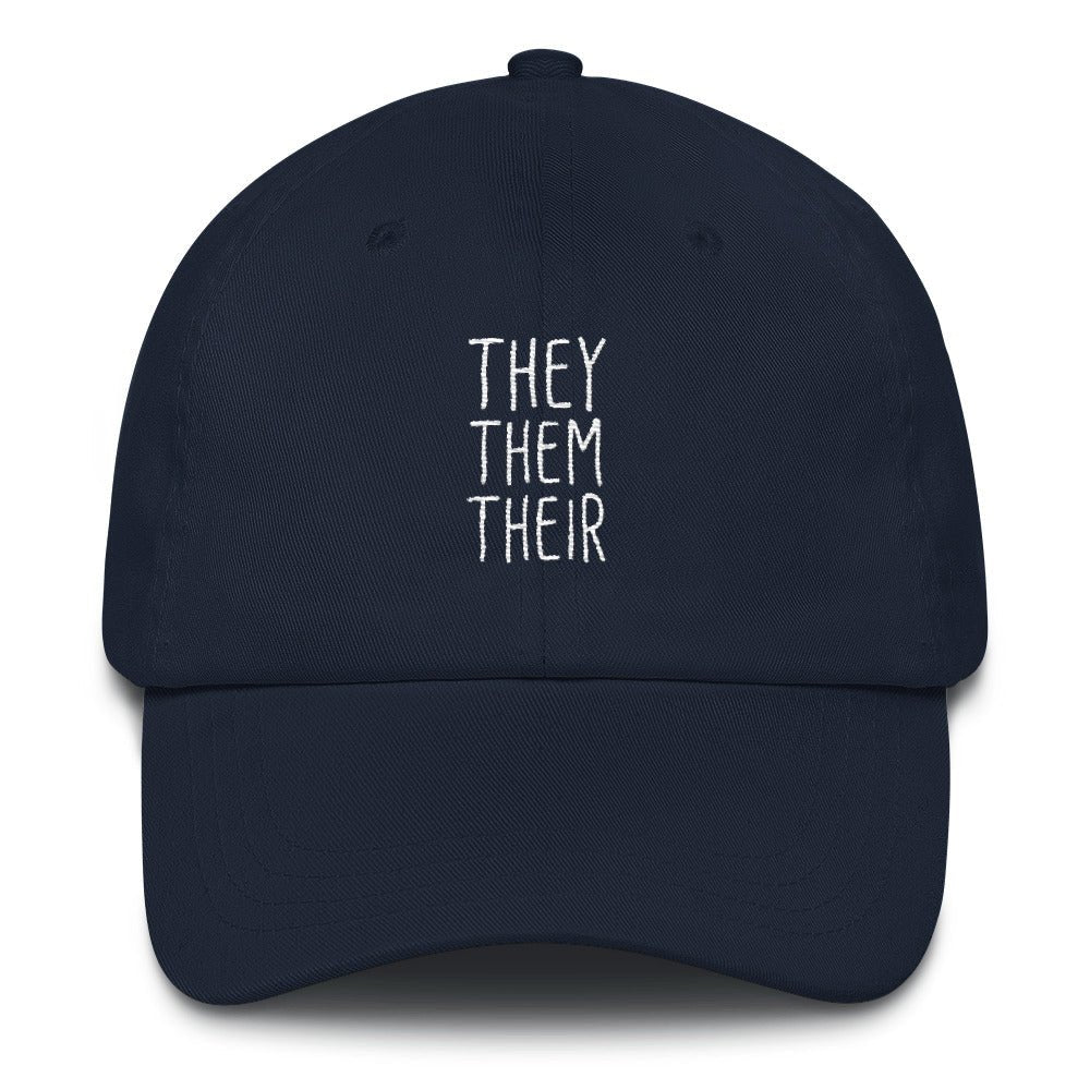 They Them Their Pronouns Transgender Trans Gift Hat - ActivistChic