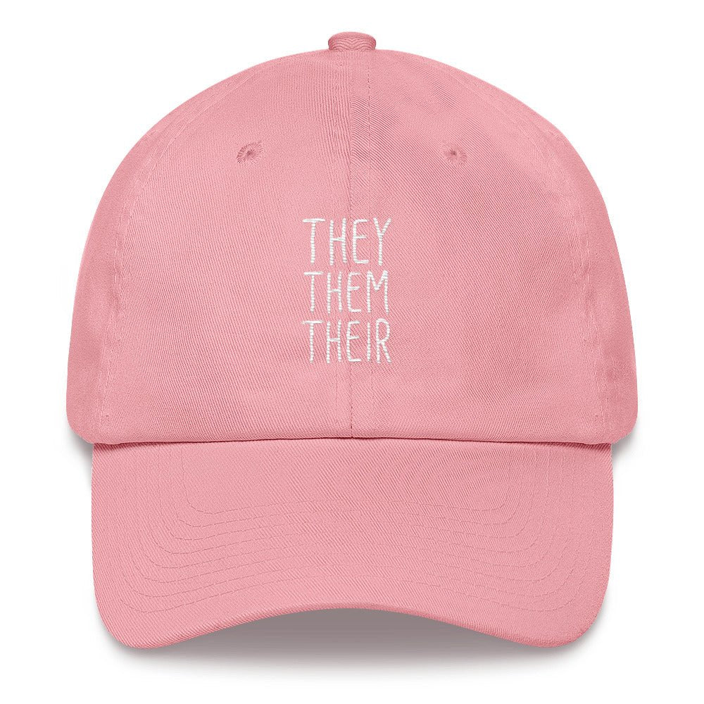 They Them Their Pronouns Transgender Trans Gift Hat - ActivistChic