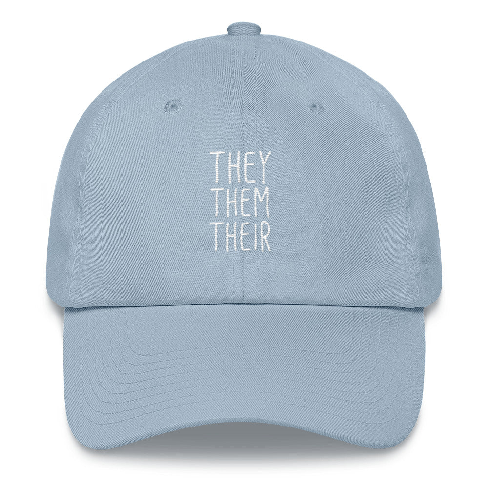 They Them Their Pronouns Transgender Trans Gift Hat - ActivistChic