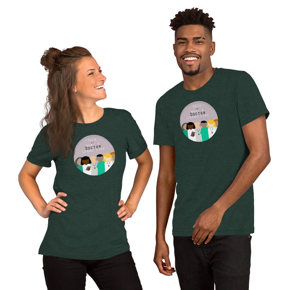 This is what a Doctor Looks Like Diversity in Medicine Equal Rights Short-Sleeve Unisex T-Shirt - ActivistChic