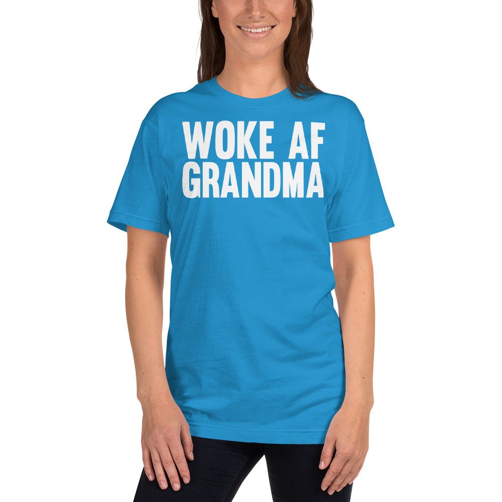 Woke AF Grandma Women's Rights Feminist Feminism March January 19 Tee T-Shirt - ActivistChic