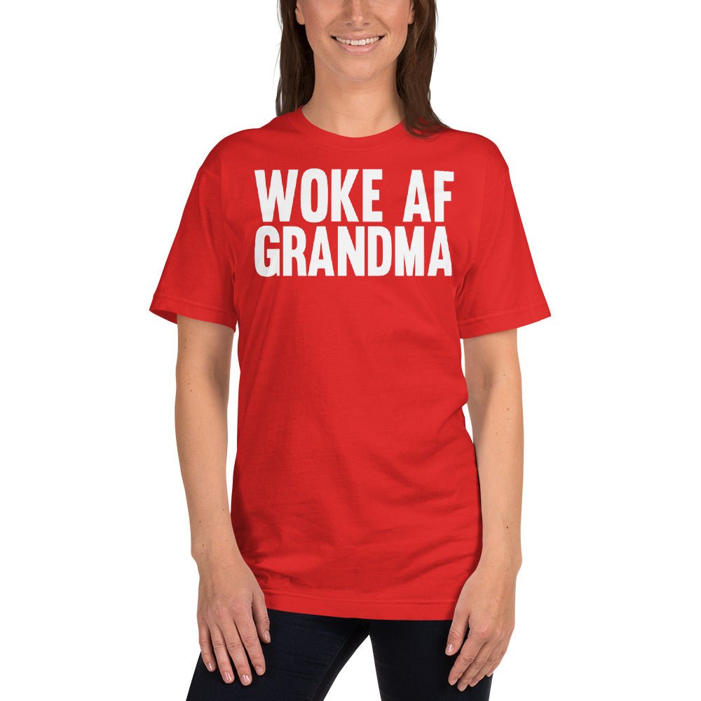 Woke AF Grandma Women's Rights Feminist Feminism March January 19 Tee T-Shirt - ActivistChic