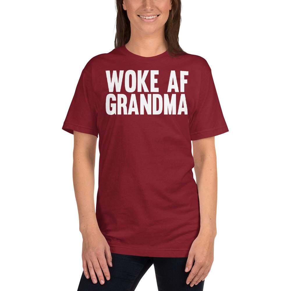 Woke AF Grandma Women's Rights Feminist Feminism March January 19 Tee T-Shirt - ActivistChic