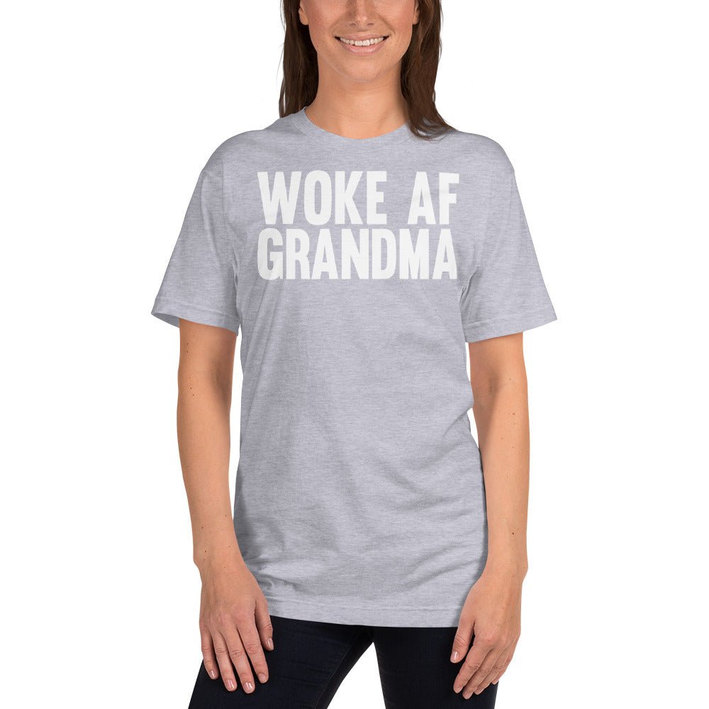 Woke AF Grandma Women's Rights Feminist Feminism March January 19 Tee T-Shirt - ActivistChic