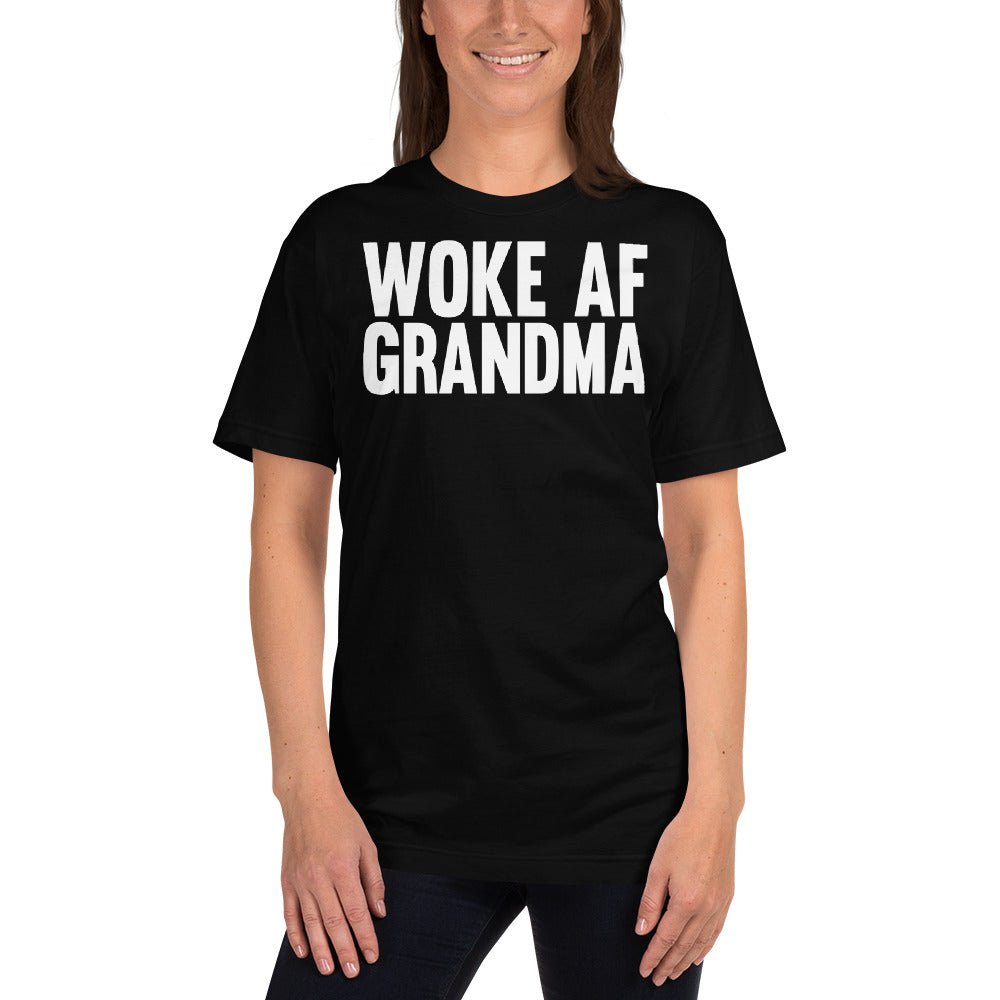 Woke AF Grandma Women's Rights Feminist Feminism March January 19 Tee T-Shirt - ActivistChic