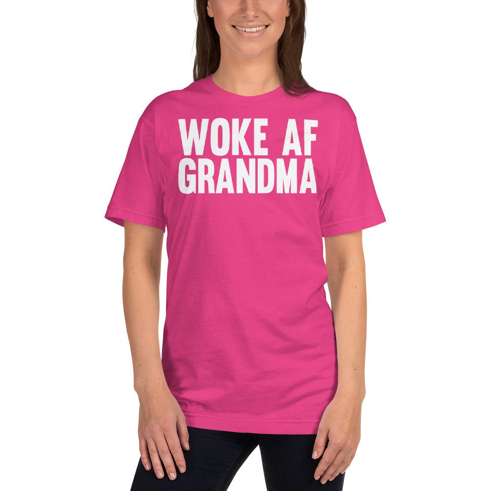 Woke AF Grandma Women's Rights Feminist Feminism March January 19 Tee T-Shirt - ActivistChic
