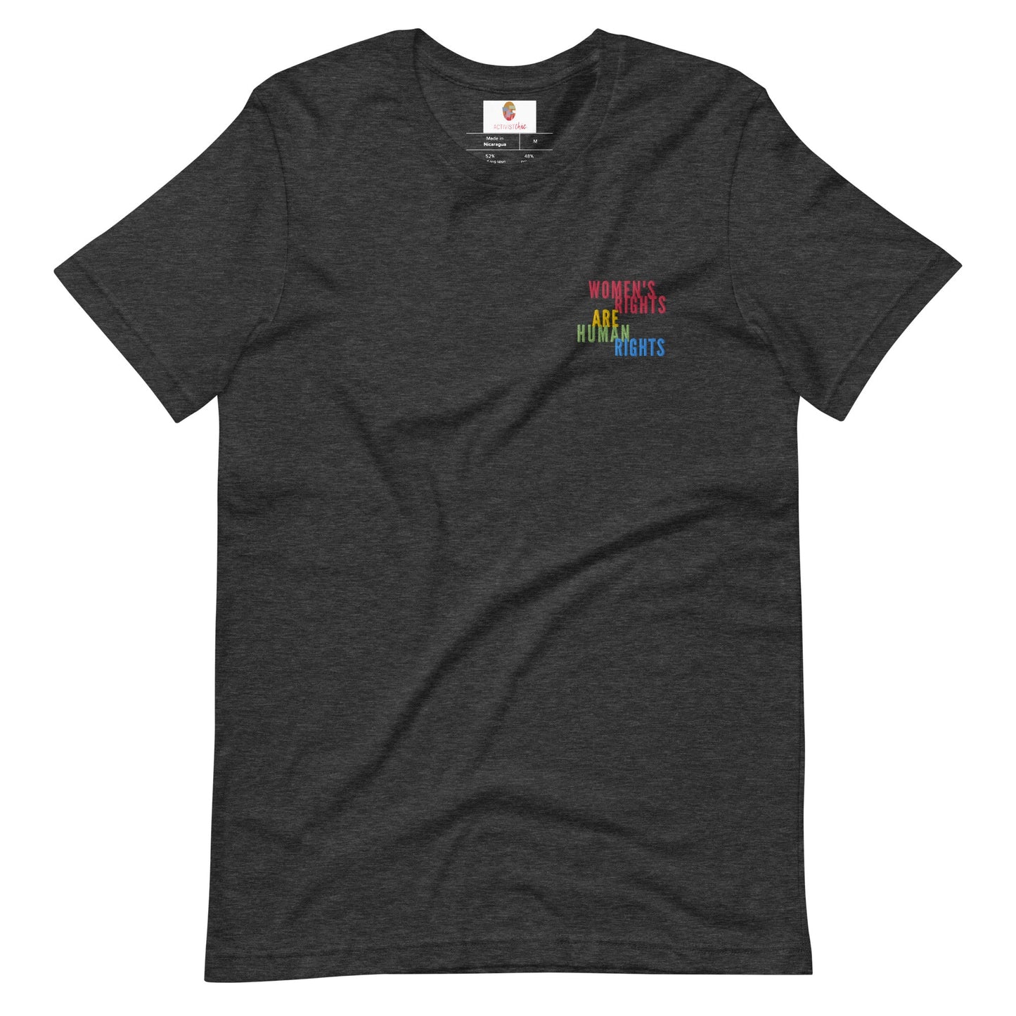 Women's Rights Are Human Rights Embroidered Unisex t-shirt - ActivistChic