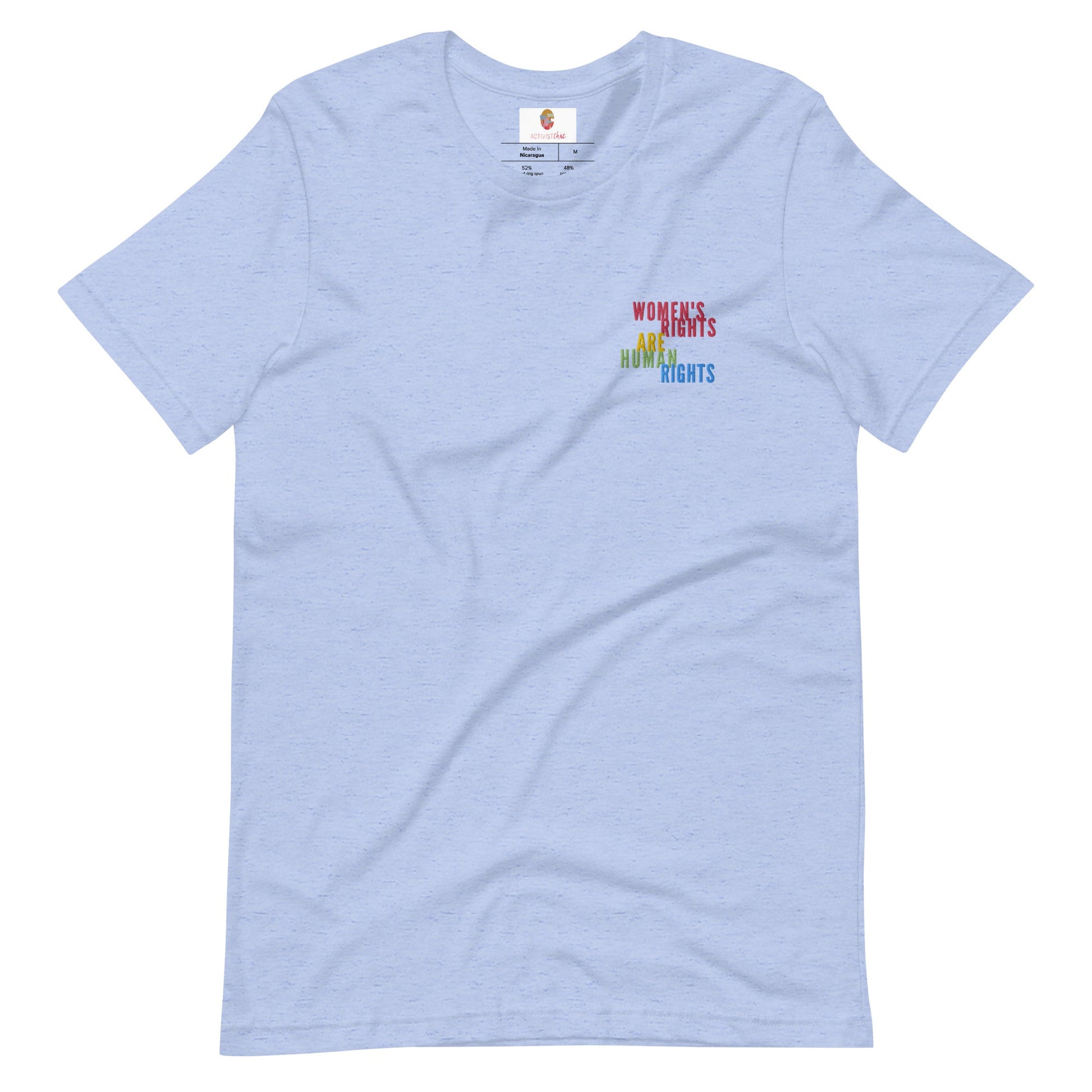 Women's Rights Are Human Rights Embroidered Unisex t-shirt - ActivistChic
